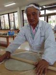 そば打ち名人！生産者の川上さん